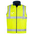 Syzmik The Hi Vis Lightweight Fleece Lined Vest | Mens Yellow Vests