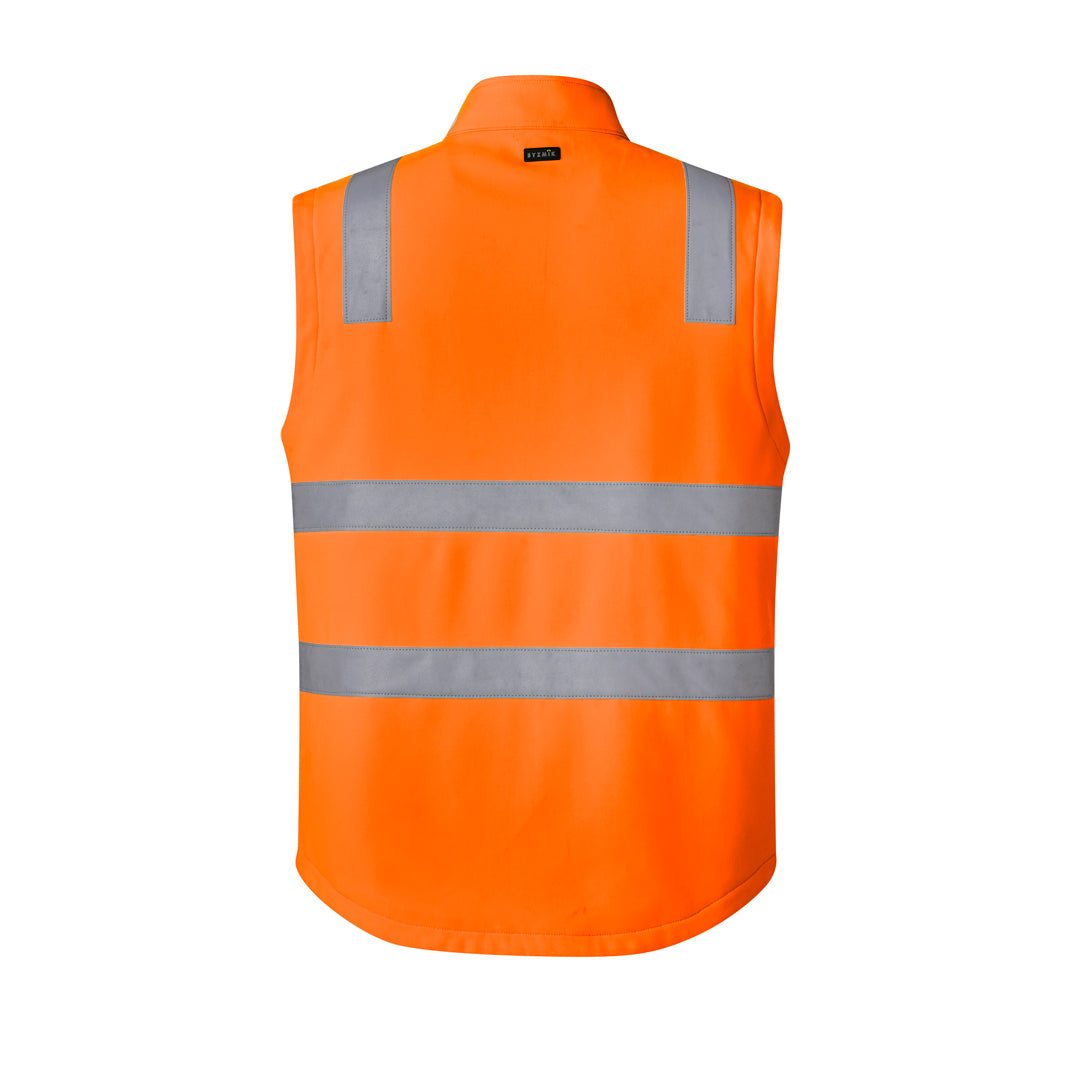 Syzmik The Brendan Vest | Mens | Taped Work Safety Protective Gear