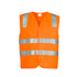 Syzmik The Mason Vest | Mens | Velcro Orange Work Safety Protective Gear