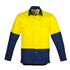 Syzmik The Matt Shirt | Mens | Long Sleeve Yellow/Navy Shirts & Tops