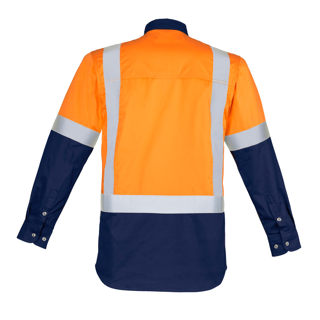 Syzmik The Industrial Shirt | Mens | Long Sleeve Work Safety Protective Gear