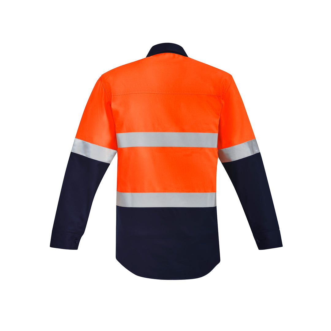 Syzmik The Julian Shirt | Adults | Hi Vis Taped | Flame Resistant | Closed Front Work Safety Protective Gear