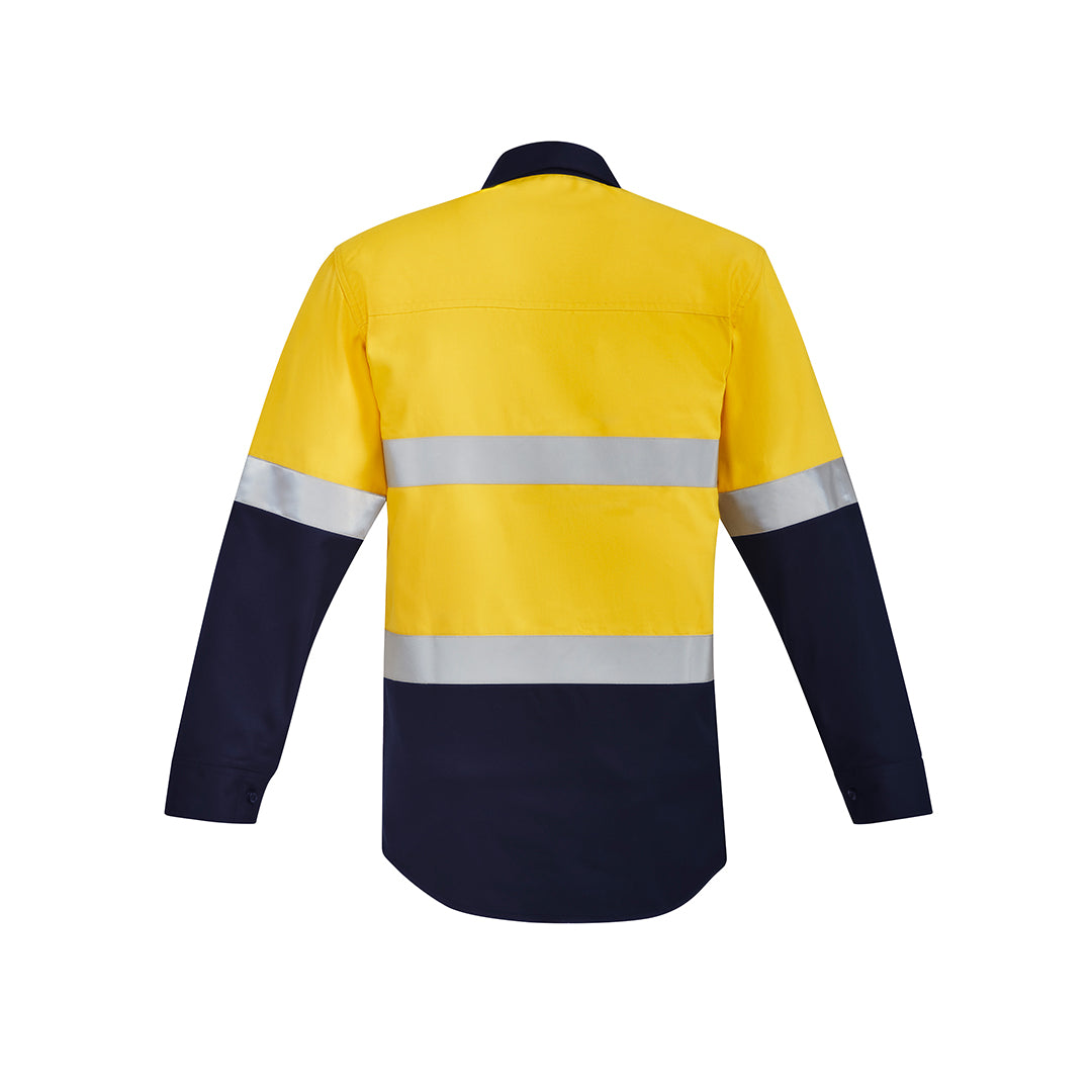 Syzmik The Julian Shirt | Adults | Hi Vis Taped | Flame Resistant | Closed Front Work Safety Protective Gear