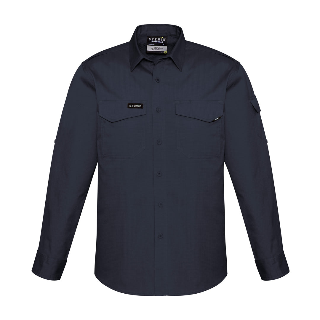 Syzmik The Nick Shirt | Adults | Short & Long Sleeve Charcoal Shirts & Tops
