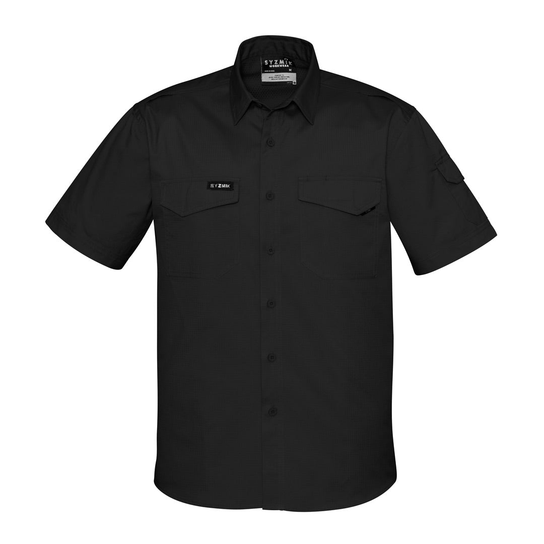 Syzmik The Nick Shirt | Adults | Short & Long Sleeve Black Shirts & Tops