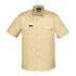 Syzmik The Nick Shirt | Adults | Short & Long Sleeve Khaki Shirts & Tops