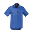 Syzmik The Outdoor Shirt | Unisex | Short Sleeve Blue Shirts & Tops