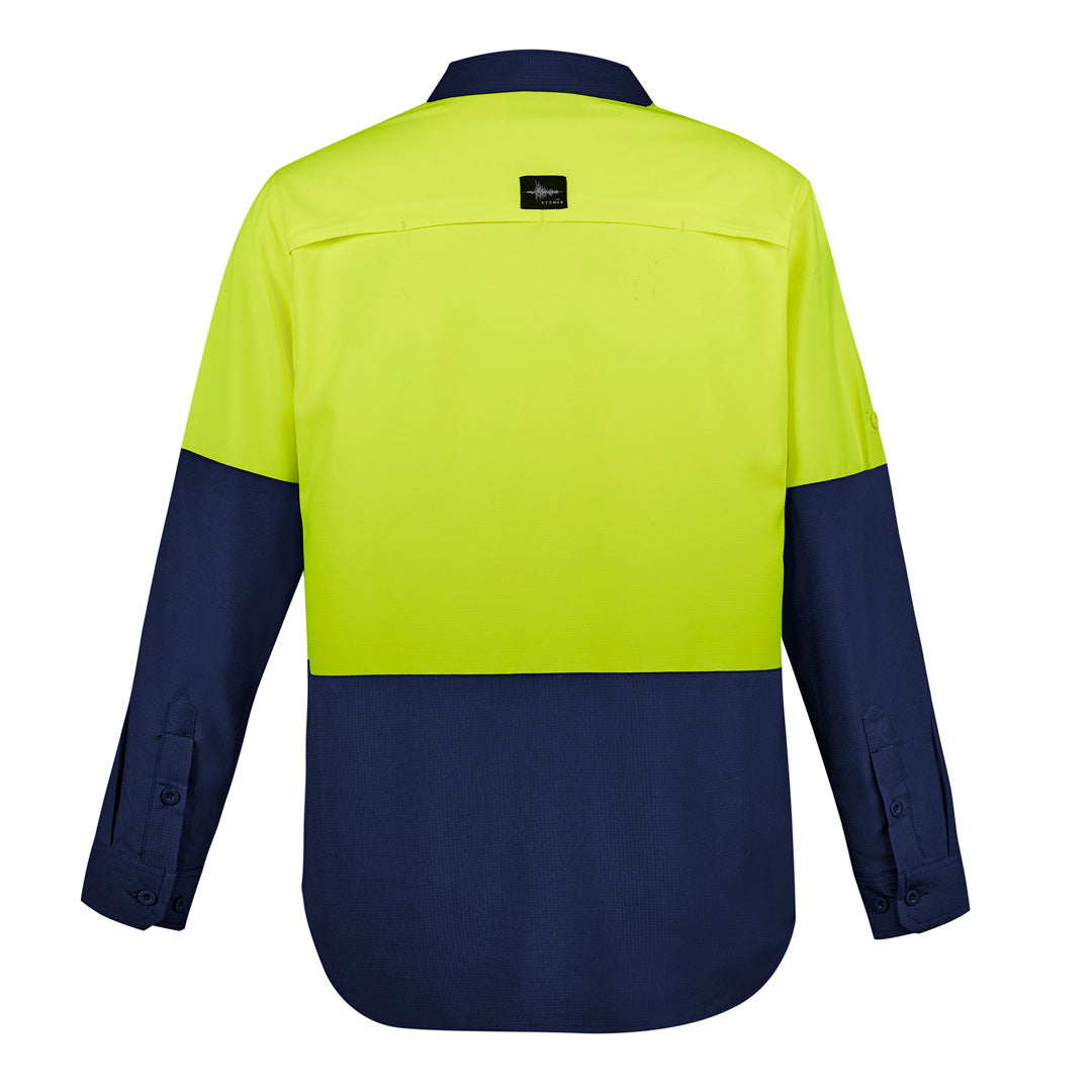 Syzmik The Hi Vis Outdoor Shirt | Unisex | Long Sleeve Shirts & Tops