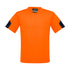 Syzmik The Hi Vis Squad Tee | Mens Orange/Navy Shirts & Tops