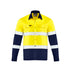 Syzmik The Dave Shirt | Mens | Long Sleeve Yellow/Navy Work Safety Protective Gear