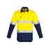 Syzmik The Joe Shirt | Adults | Long Sleeve Yellow/Navy Work Safety Protective Gear