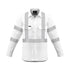 Syzmik The Bio Motion X Back Shirt | Unisex White Work Safety Protective Gear