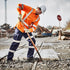 Syzmik The Hi Vis Hoop Tape Shirt | Adults | Long Sleeve Work Safety Protective Gear