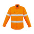 Syzmik The Hi Vis Hoop Tape Shirt | Adults | Long Sleeve Orange Work Safety Protective Gear