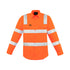 Syzmik The Roger Shirt | Mens | Long Sleeve Orange Work Safety Protective Gear
