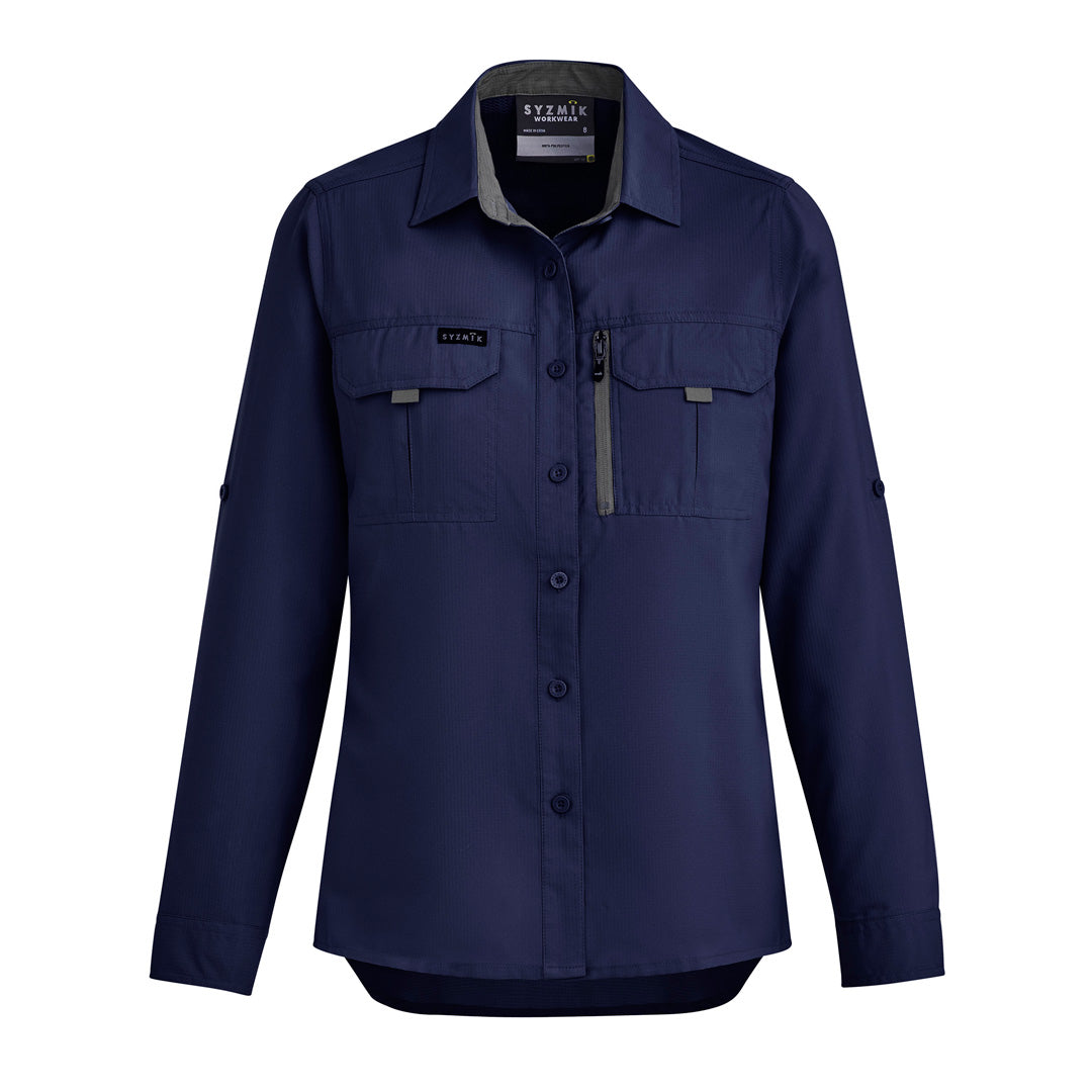 Syzmik The Outdoor Shirt | Ladies | Long Sleeve Shirts & Tops