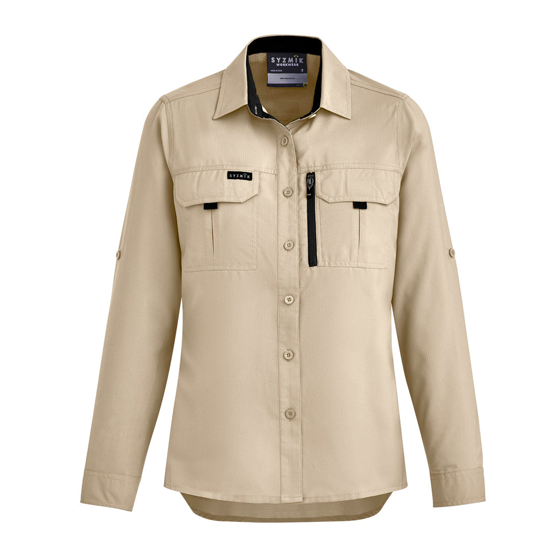 Syzmik The Outdoor Shirt | Ladies | Long Sleeve Shirts & Tops
