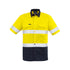 Syzmik The Mike Shirt | Adults | Short & Long Sleeve Yellow/Navy Work Safety Protective Gear