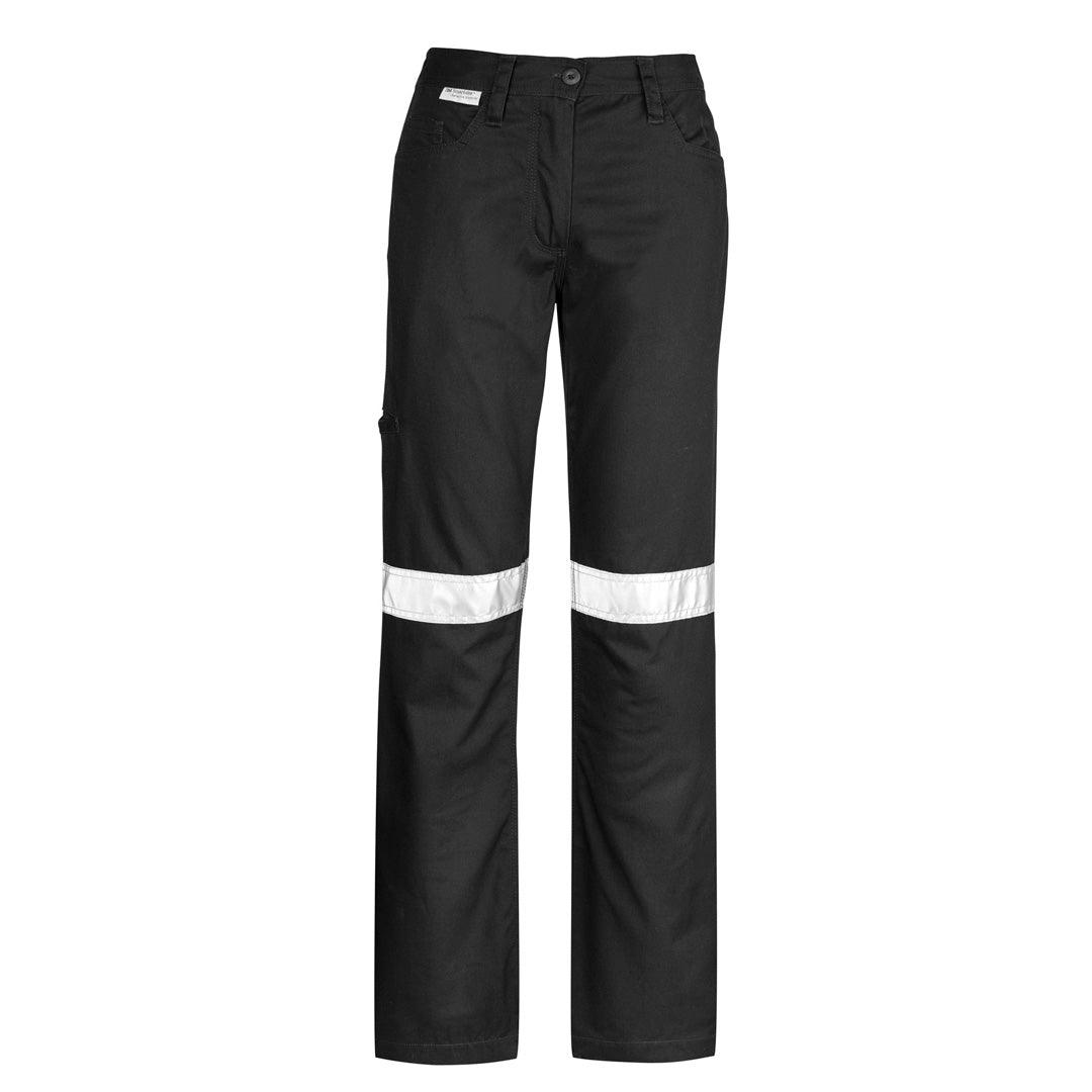 Syzmik The Taped Utility Pant | Ladies Black Pants