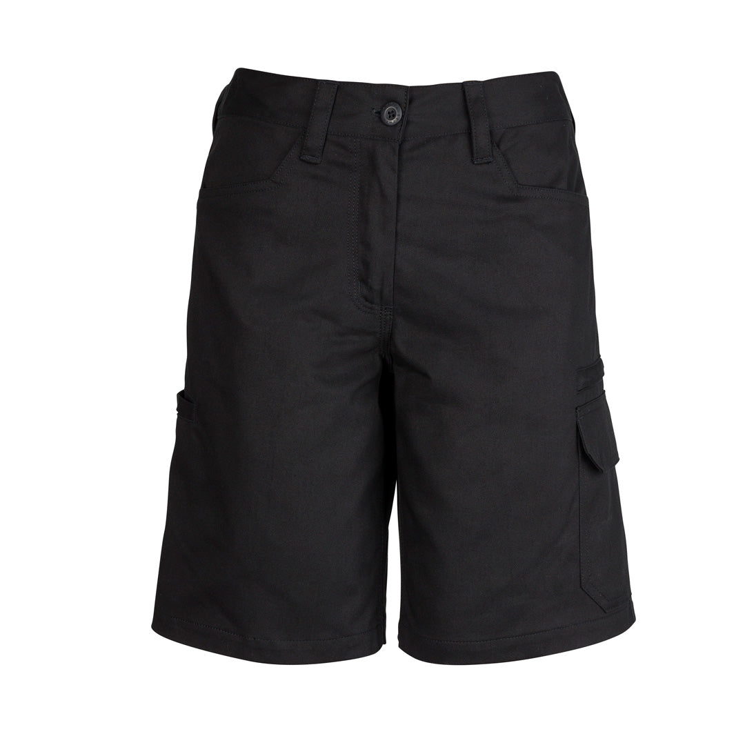 Syzmik The Jane Short | Ladies Black Shorts