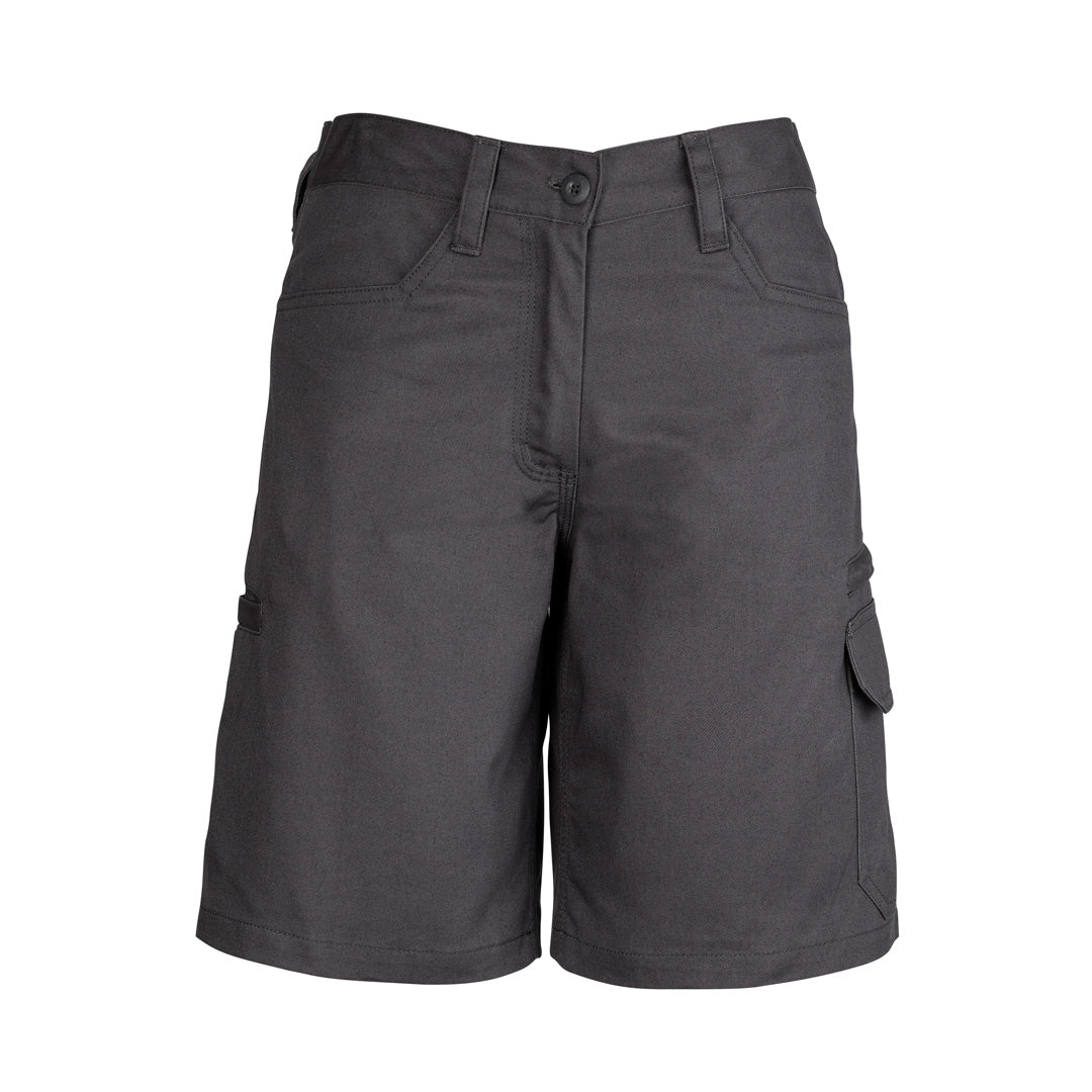 Syzmik The Jane Short | Ladies Charcoal Shorts