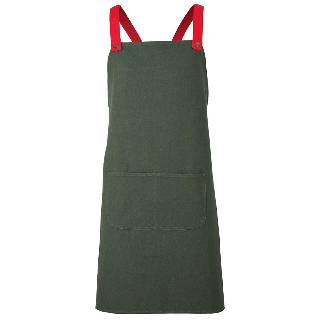 Jbs Wear The Cross Back Canvas Apron | Adults Army Aprons
