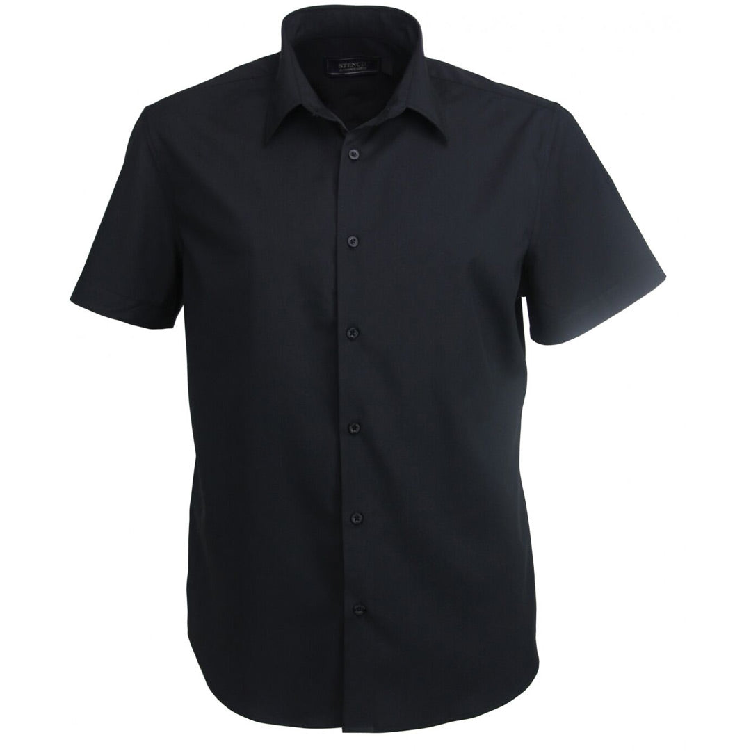 Stencil The Candidate Shirt | Mens | Short Sleeve Black Shirts & Tops