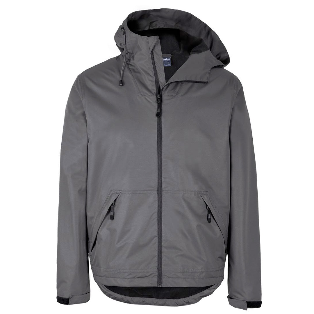 Jbs Wear The Podium Tech Jacket | Adults Charcoal Coats & Jackets
