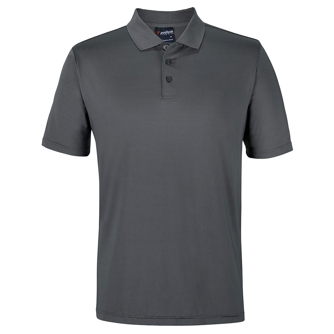 Jbs Wear The Podium Stretch Polo | Short Sleeve | Adults Charcoal Shirts & Tops