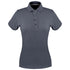 Stencil The Oceanic Polo | Ladies | Short Sleeve Charcoal Shirts & Tops
