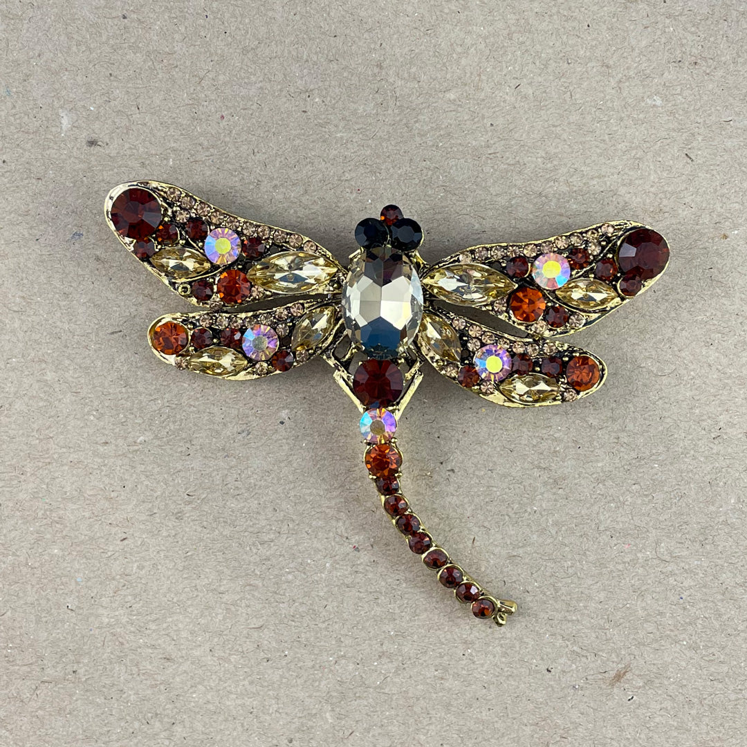 House of Uniforms Dragon Fly Delilah | Brooch Gold Brooches & Lapel Pins
