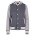 Ramo The Varsity Jacket | Ladies Dark Grey Marle Coats & Jackets