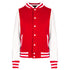 Ramo The Varsity Jacket | Ladies Red/White Coats & Jackets