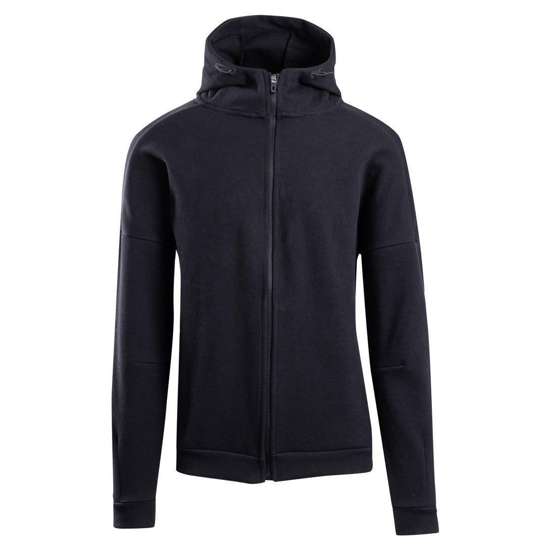 Ramo The Space Fleece Hoodie | Mens Black Coats & Jackets