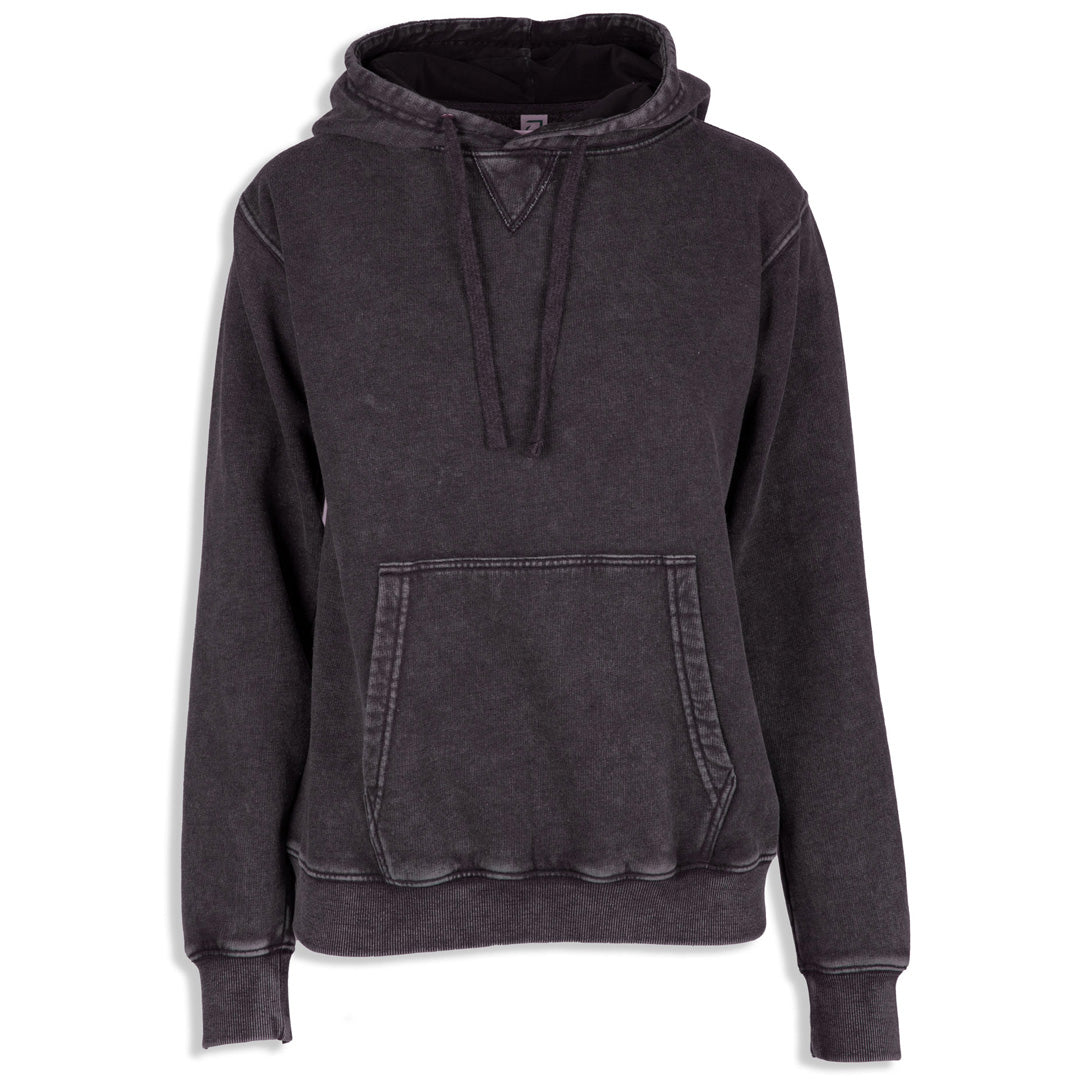 Ramo The Stone Wash Hoodie | Ladies Black Outerwear
