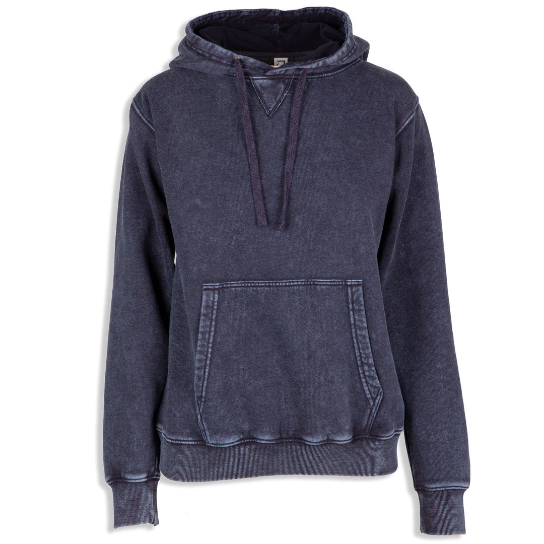 Ramo The Stone Wash Hoodie | Ladies Navy Outerwear