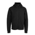 Ramo The Meta Fleece Hoodie | Mens Black Coats & Jackets