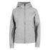 Ramo The Meta Fleece Hoodie | Ladies Grey Marle Coats & Jackets