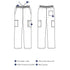 City Collection The Active Scrub Pant | Adults Scrubs