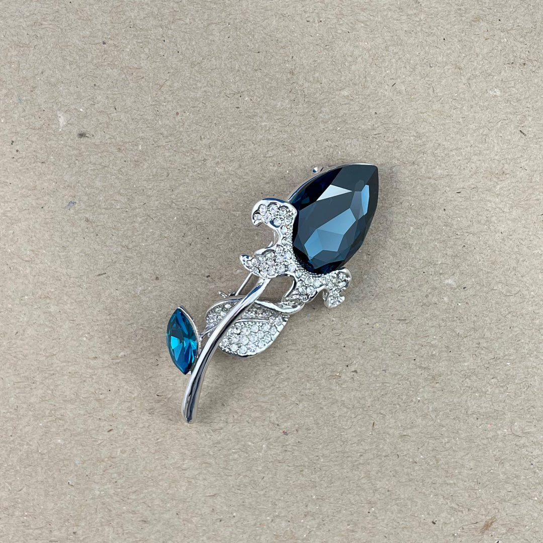 House of Uniforms Flower Flora | Brooch Silver Brooches & Lapel Pins
