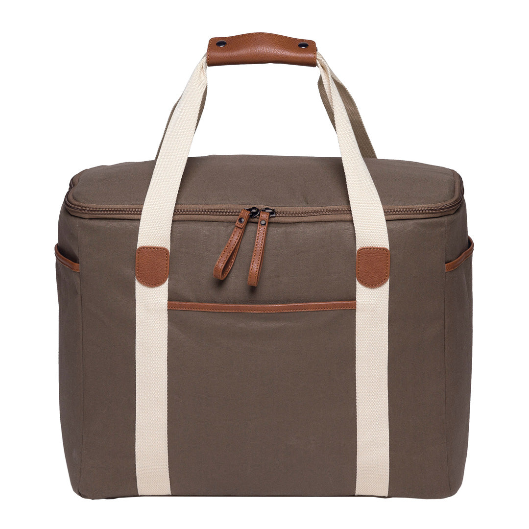 Po 'Di Fame The Hamptons Cooler Bag Khaki Insulated Bags