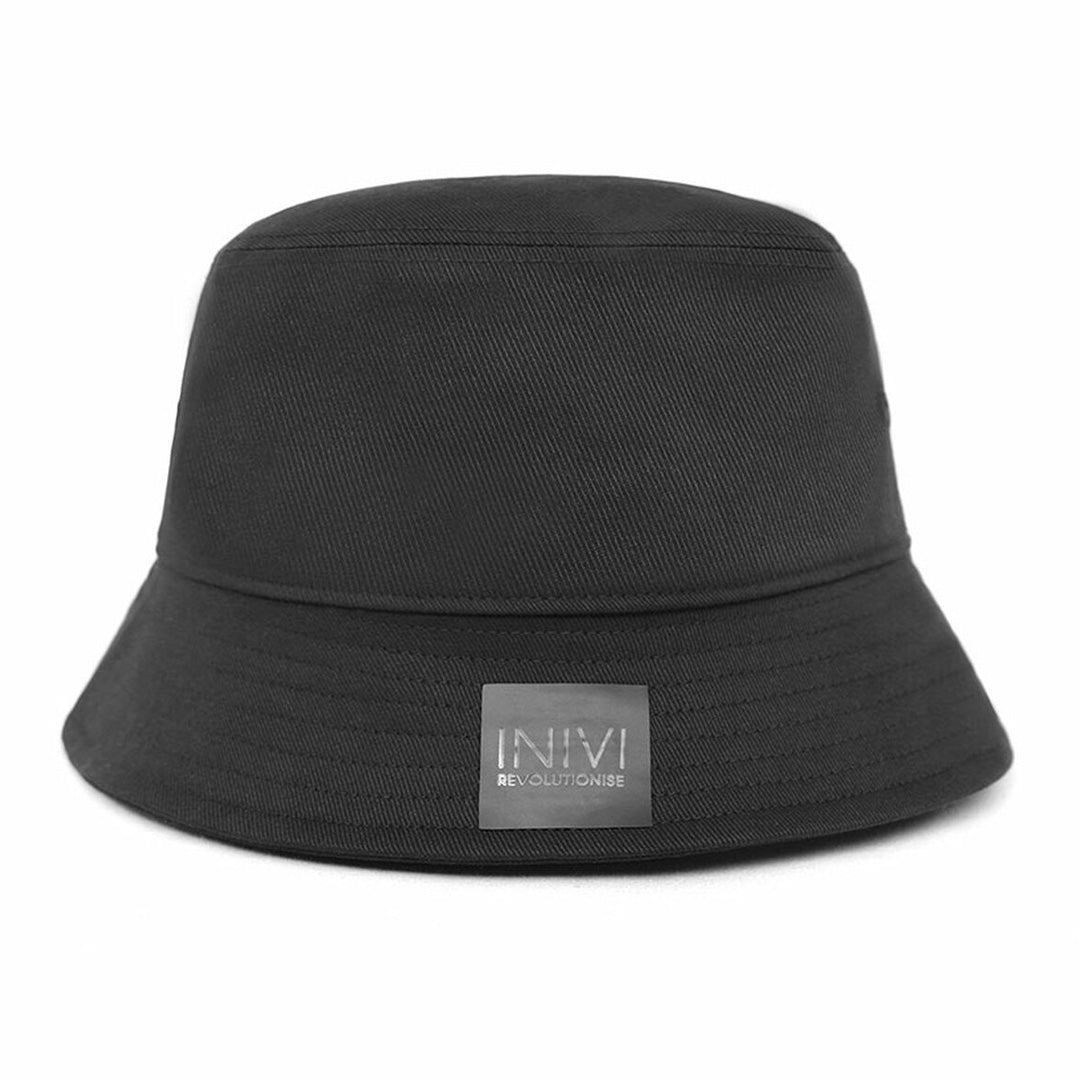 Inivi The Sandy Deep Bucket Hat | Adults Black Hats