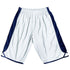 Bocini The Contrast Basketball Short | Kids White/Navy Basketball Uniforms