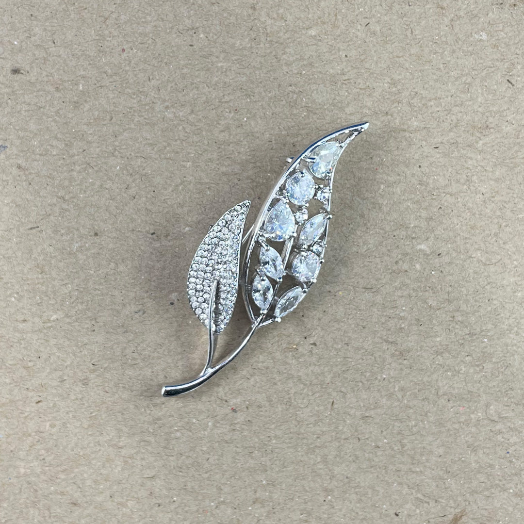 House of Uniforms Leaf Lisa | Brooch One Size Brooches & Lapel Pins