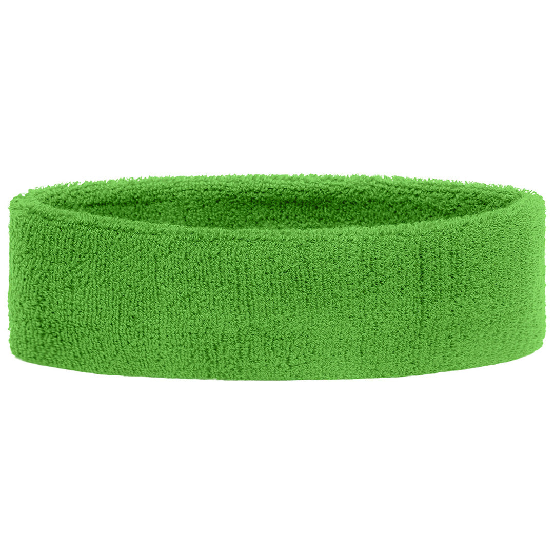 Myrtle Beach The Terry Headband | Unisex | 2 Pack Lime Headbands