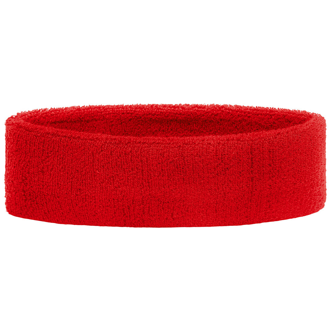 Myrtle Beach The Terry Headband | Unisex | 2 Pack Red Headbands