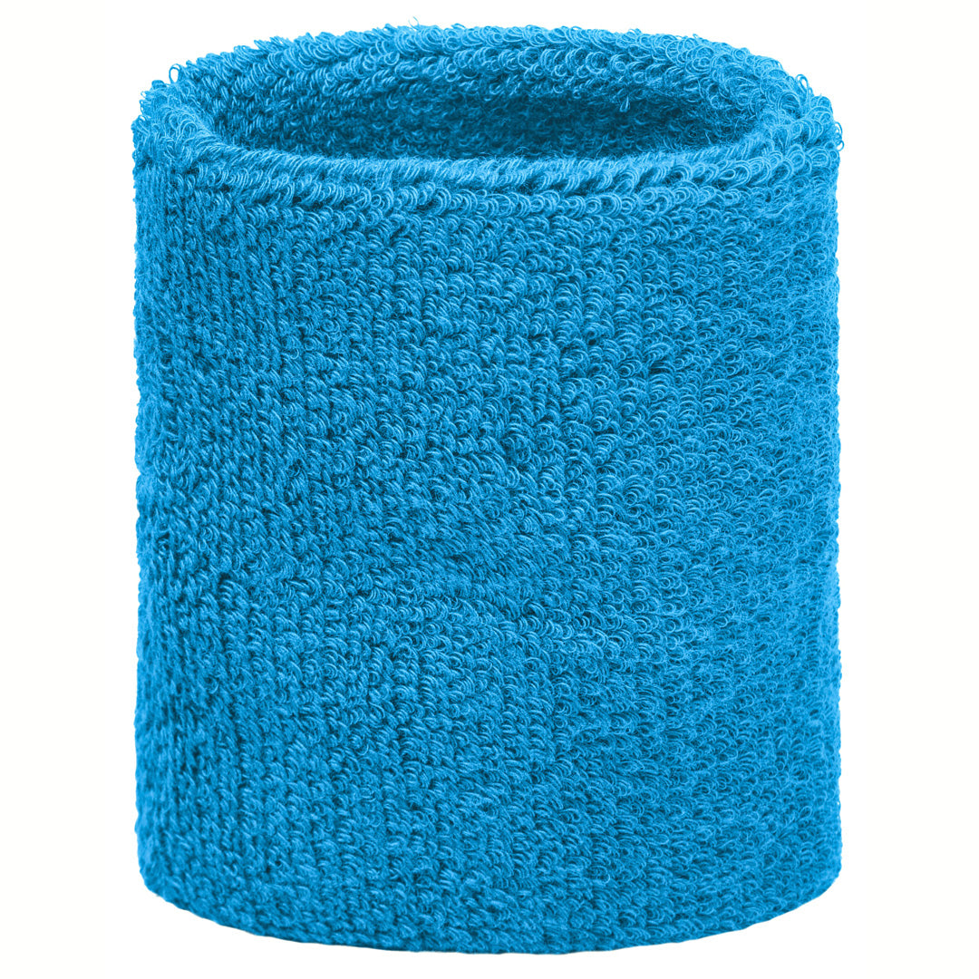 Myrtle Beach The Terry Wristband | Regular | Unisex | 2 Pack Aqua Wristbands