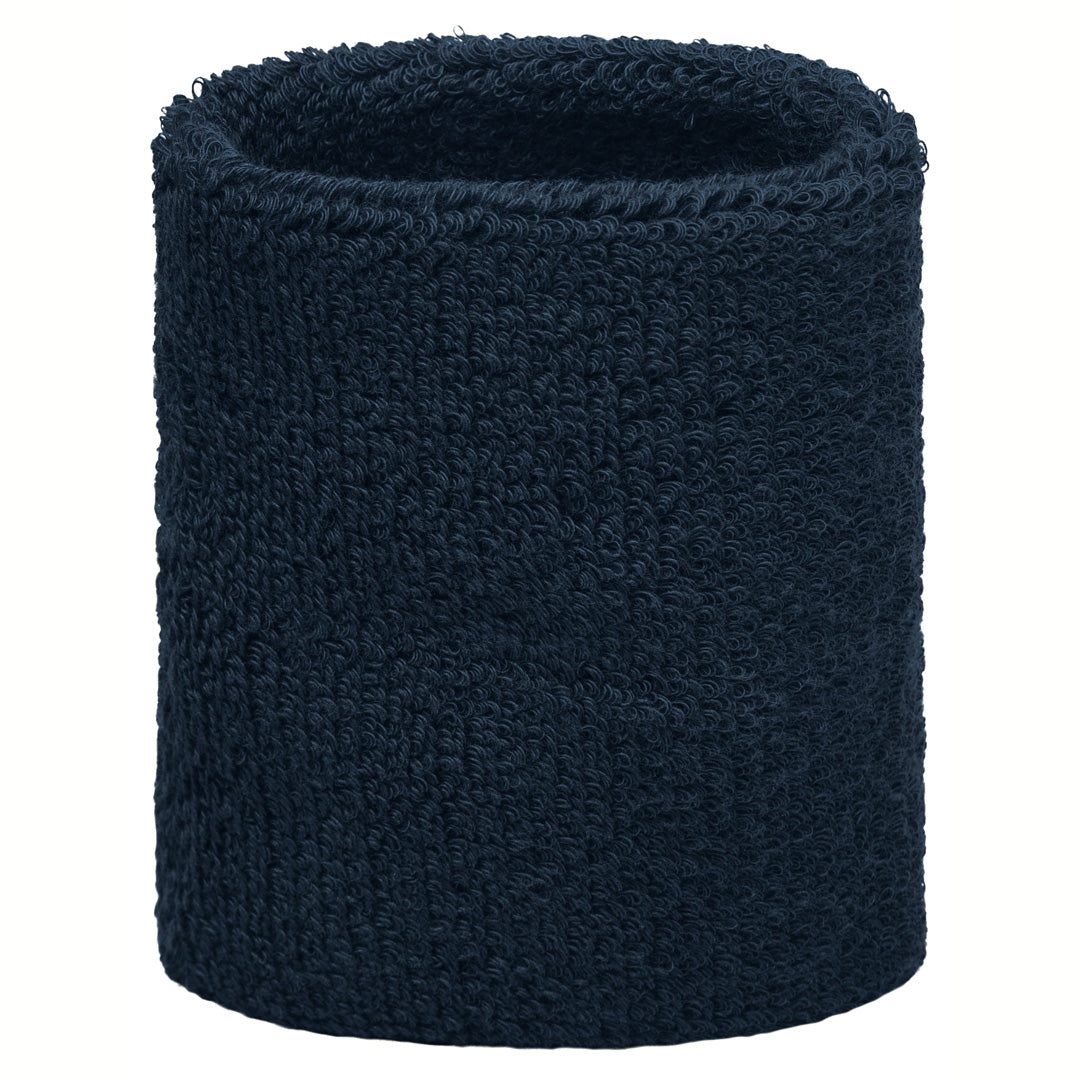 Myrtle Beach The Terry Wristband | Regular | Unisex | 2 Pack Navy Wristbands