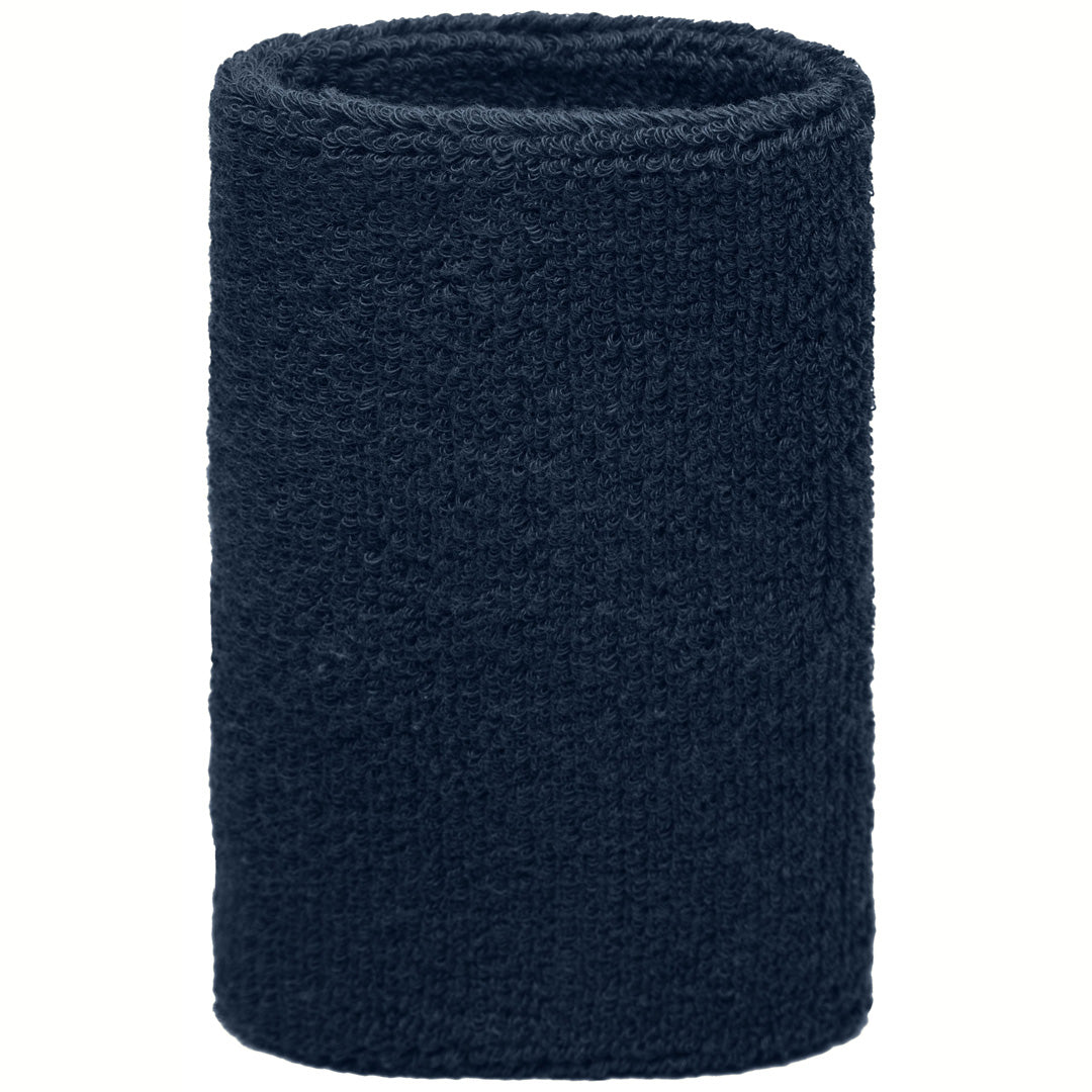Myrtle Beach The Terry Wristband | Wide | Unisex | 2 Pack Navy Wristbands