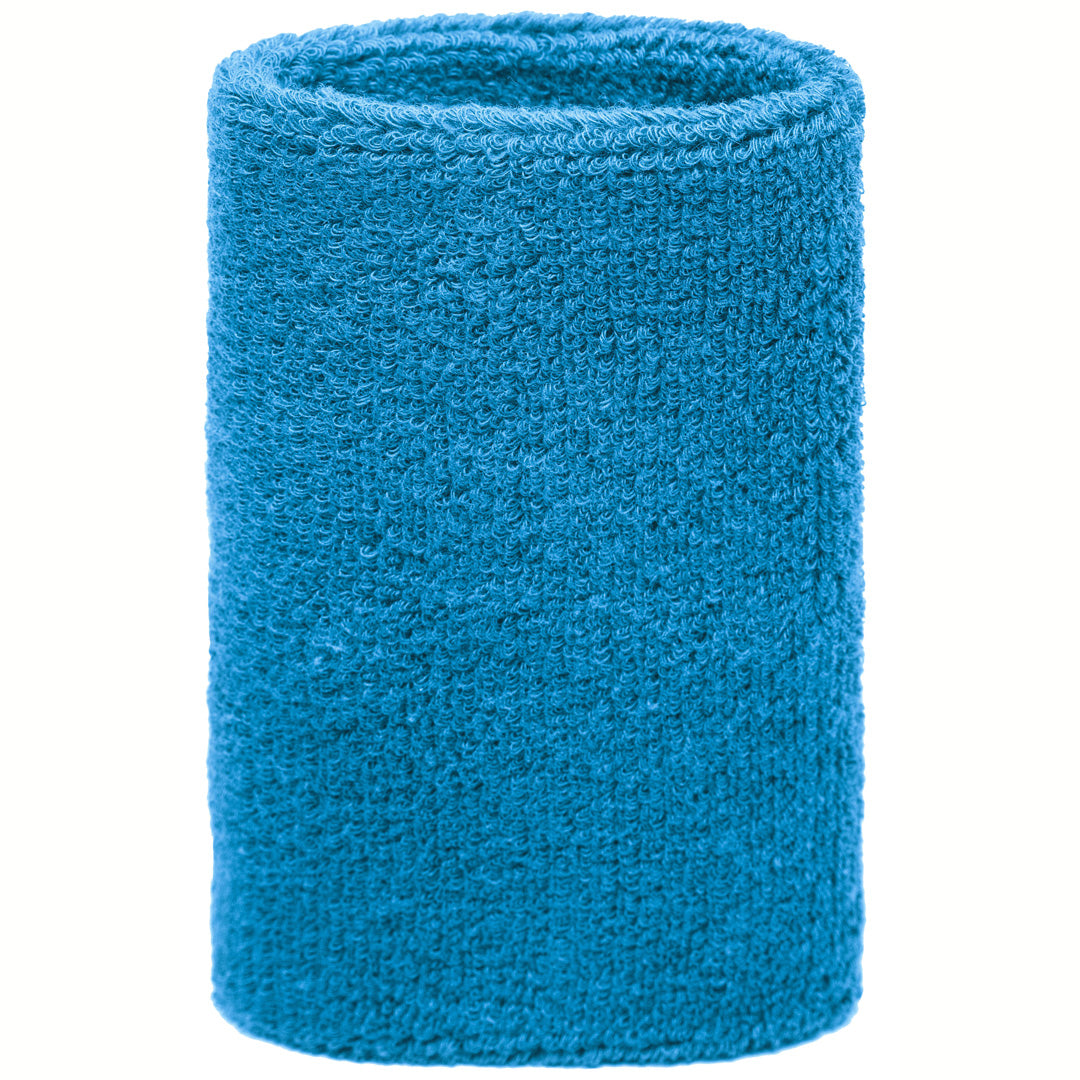 Myrtle Beach The Terry Wristband | Wide | Unisex | 2 Pack Turquoise Wristbands